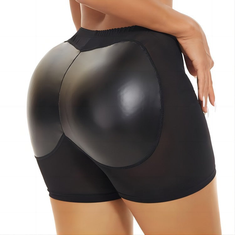 High Waist Hip Raise Pants Fake Butt Belly Contracting Underwear