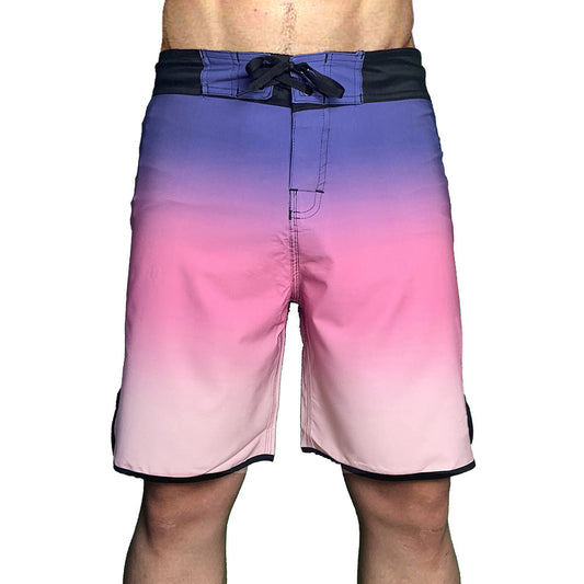 Men's Printed Casual Striped Sports Beach Pants