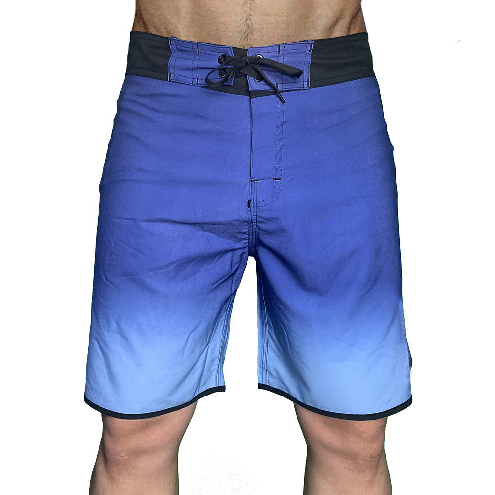 Men's Printed Casual Striped Sports Beach Pants