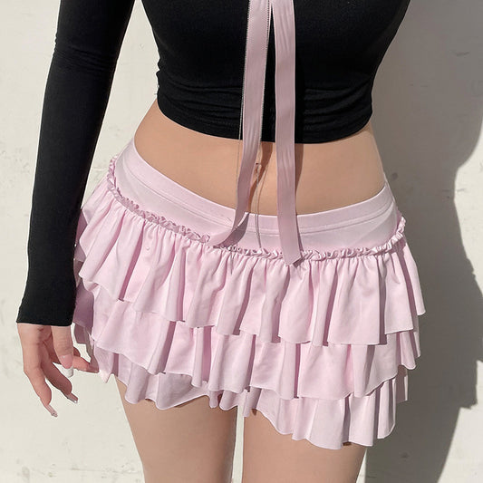 Women's Fashion Personalized Bow Hip Skirt