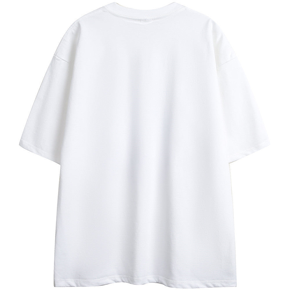 Printed Jiugongge Short-sleeved T-shirt For Men
