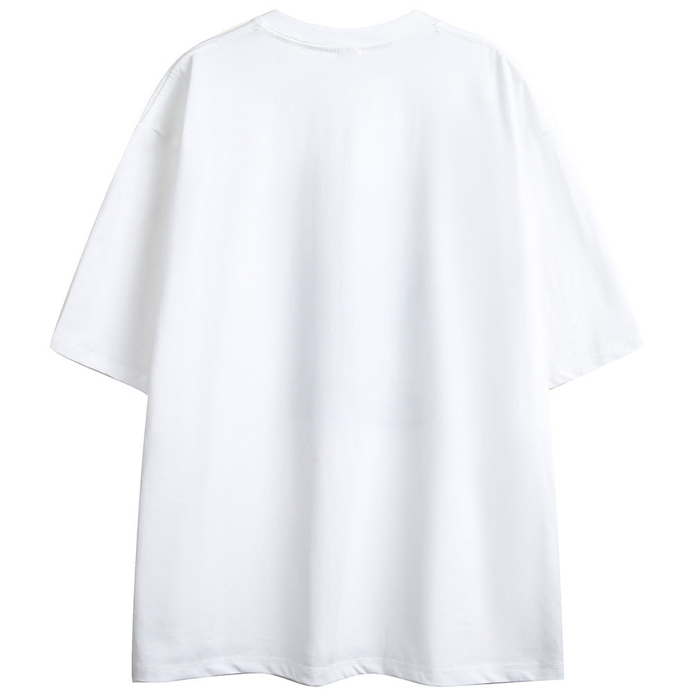 Men's Casual Loose Half Sleeve T-shirt Top